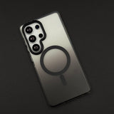 Dual Tone Matte MagSafe Case for Samsung Galaxy S25 Ultra | Anti-Yellowing | Sleek Luxury Cover