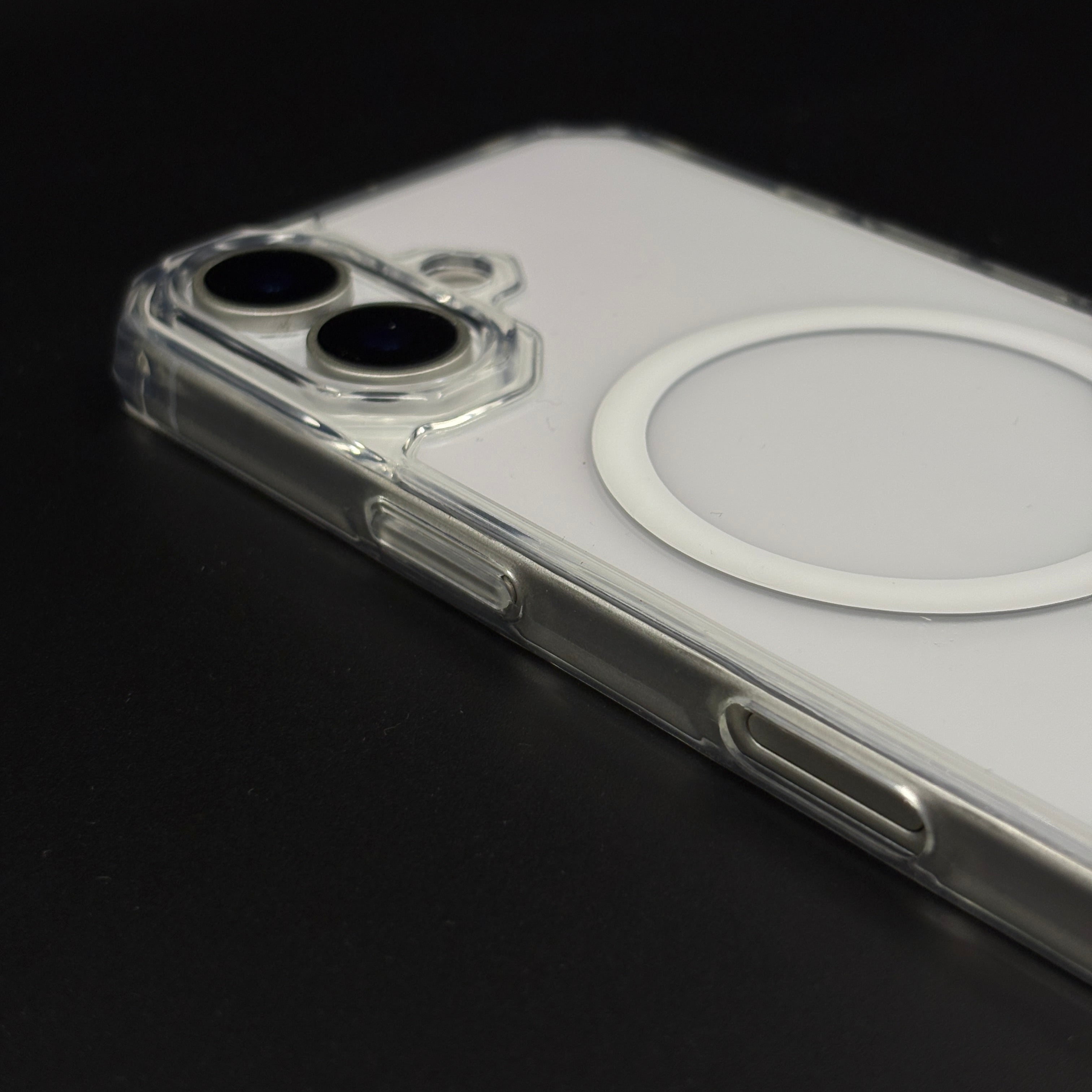 Anti-Yellow MagSafe Transparent Case for iPhone 17 | Crystal Clear Shockproof Cover