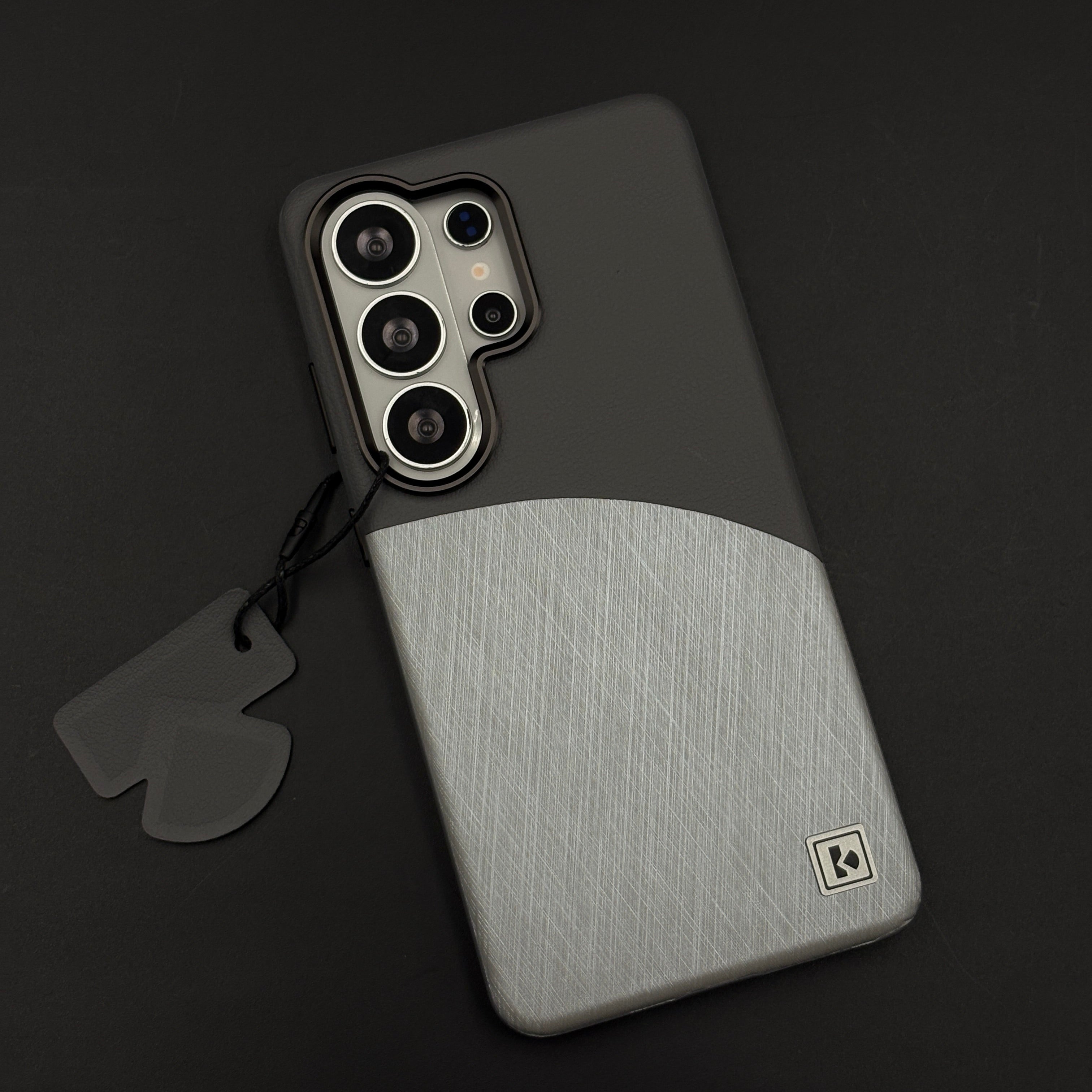Luxury Dual-Tone Leather Hidden MagSafe Case Cover for Samsung Galaxy S26 Ultra