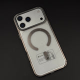 Anti-Yellow Clear MagSafe Phone Case Cover with Camera Bump for iPhone 17 Series