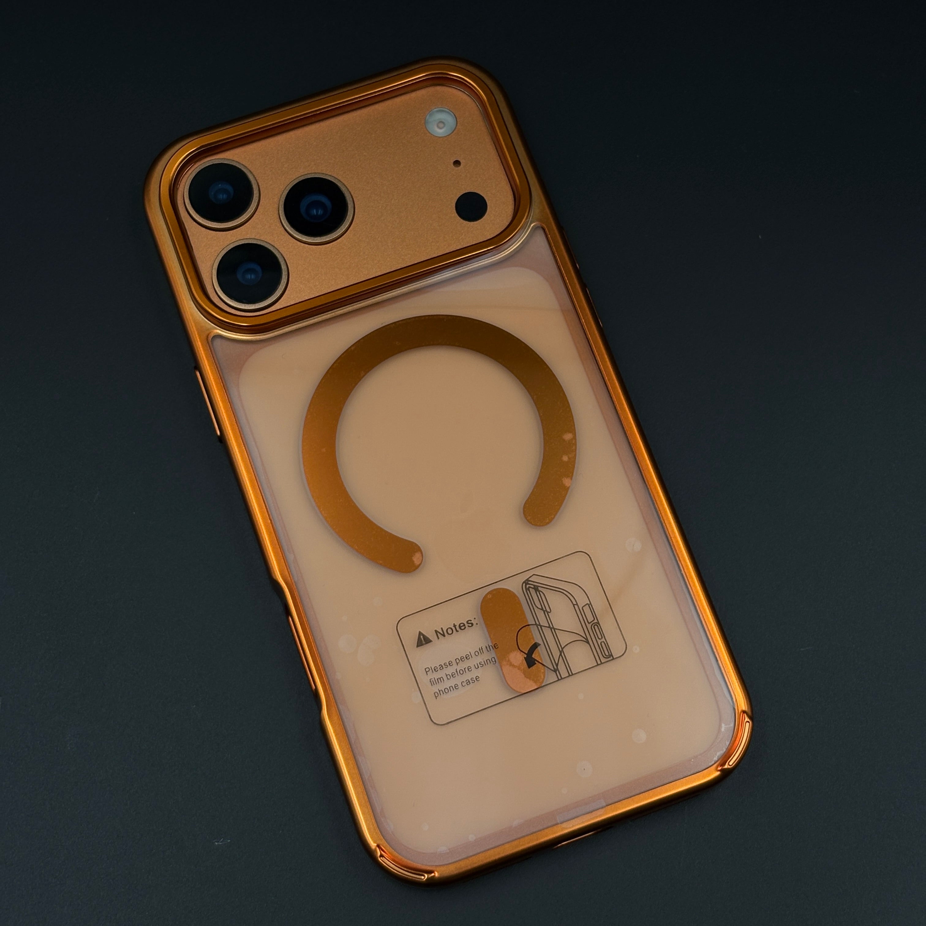 Anti-Yellow Clear MagSafe Phone Case Cover with Camera Bump for iPhone 17 Series