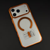 Anti-Yellow Clear MagSafe Phone Case Cover with Camera Bump for iPhone 17 Series