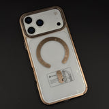 Anti-Yellow Clear MagSafe Phone Case Cover with Camera Bump for iPhone 17 Series