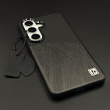 Luxury Dual-Tone Leather Hidden MagSafe Case Cover for Samsung Galaxy S26