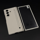 Ultra Slim Pen Case for Samsung Galaxy Z Fold 6 | Soft Matte Finish | Hinge Protection Stand