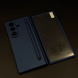 Ultra Slim Pen Case for Samsung Galaxy Z Fold 6 | Soft Matte Finish | Hinge Protection Stand