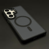 Smoky Matte MagSafe Case with Metal Camera Bump for Samsung Galaxy S26 Ultra