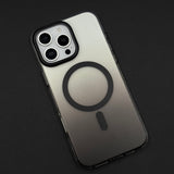 Non-Yellowing Dual-Tone Matte MagSafe Case for iPhone | Soft Finish | Magnetic Ring Support