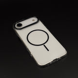 Anti-Yellow MagSafe Clear Phone Case Cover for iPhone 17 Air | Metal Camera Bump