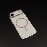 Anti-Yellow MagSafe Clear Phone Case Cover for iPhone 17 Air | Metal Camera Bump