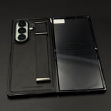 Belt Grip Holder Leather Case with Front Screen Protector for Samsung Galaxy Z Fold 6