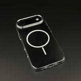 Anti-Yellow MagSafe Clear Phone Case Cover for iPhone 17 Air | Metal Camera Bump