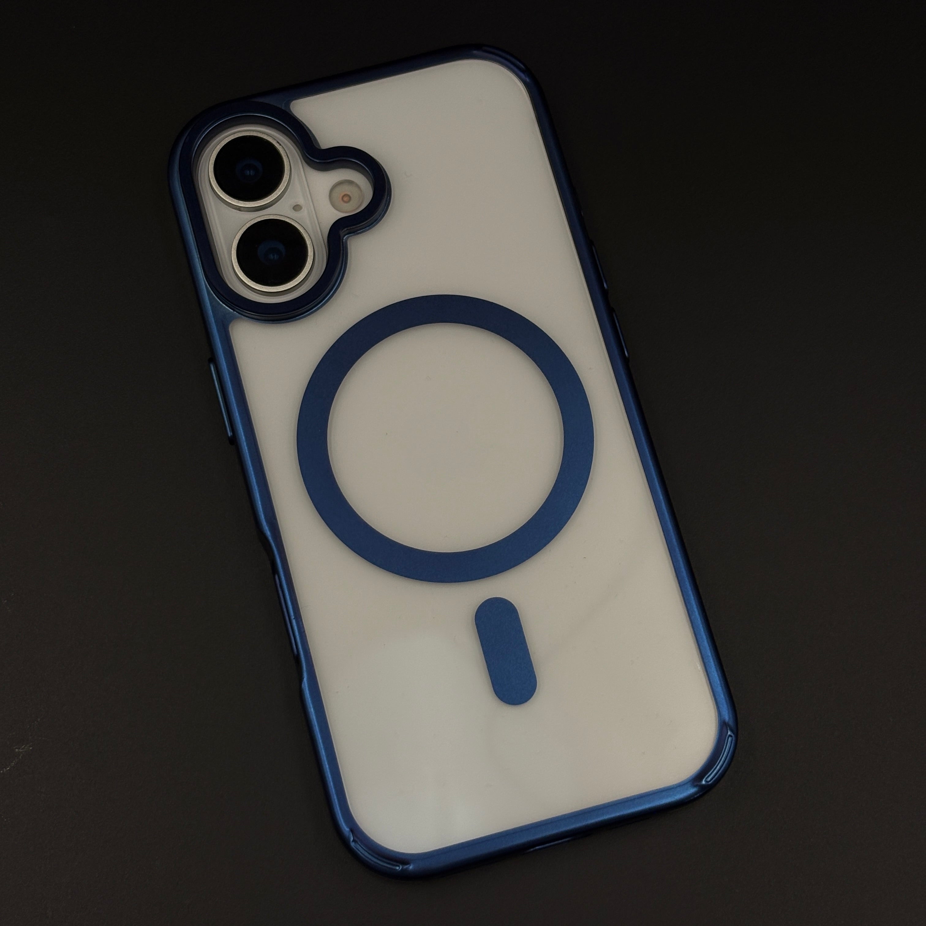 Anti-Yellow Clear MagSafe Phone Case Cover with Camera Bump for iPhone 17