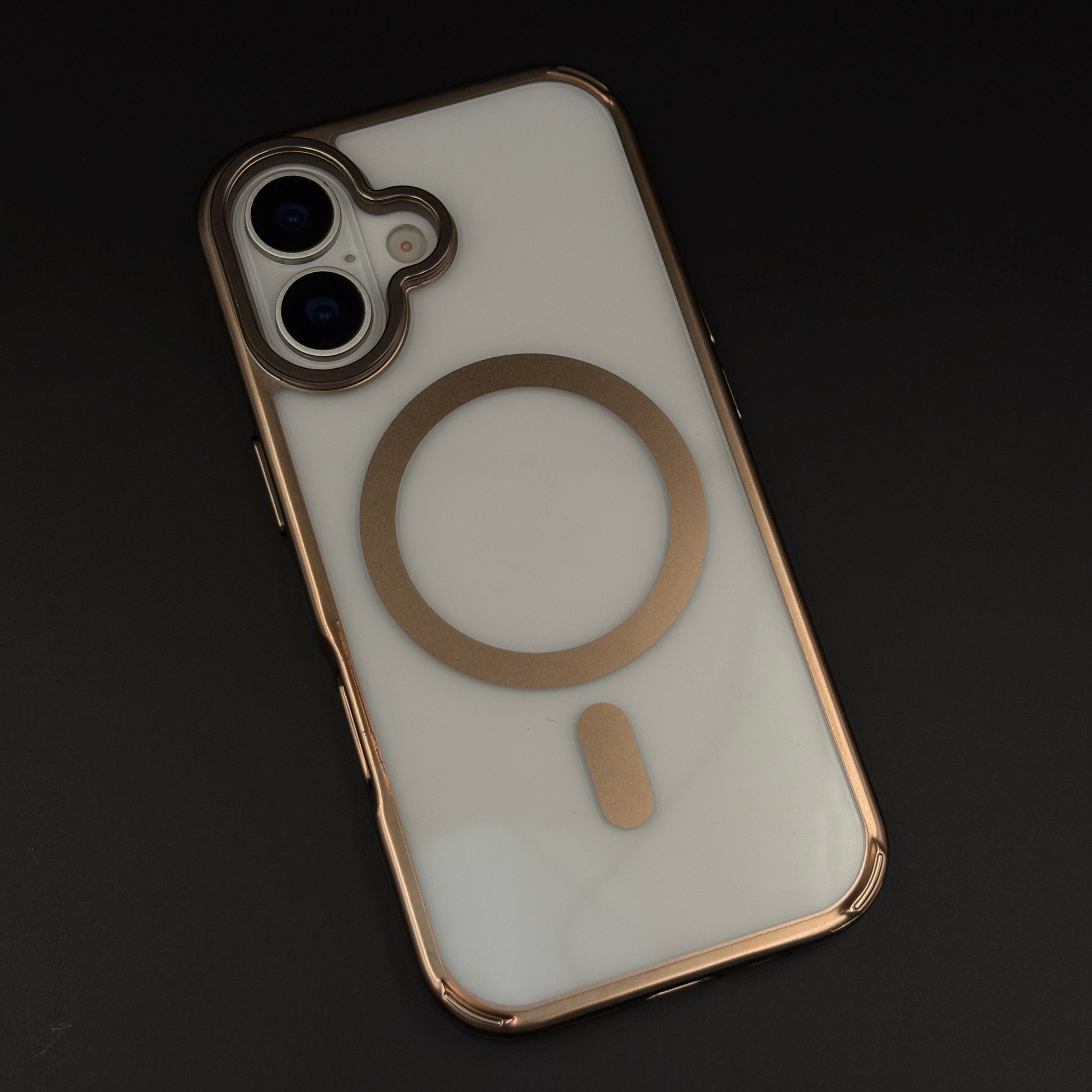 Anti-Yellow Clear MagSafe Phone Case Cover with Camera Bump for iPhone 17