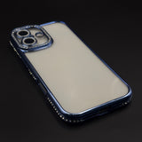 Rhinestone Diamond Clear Case with Camera Protection for iPhone 17