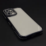 Rhinestone Diamond Clear Case with Camera Protection for iPhone 17