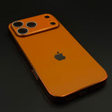 Luxury Backplane Glass Chromatic Lens Shield Matte Case for iPhone 17 Series