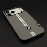 Motorsport Inspired M Performance Stripe Leather Case for iPhone 17 Series