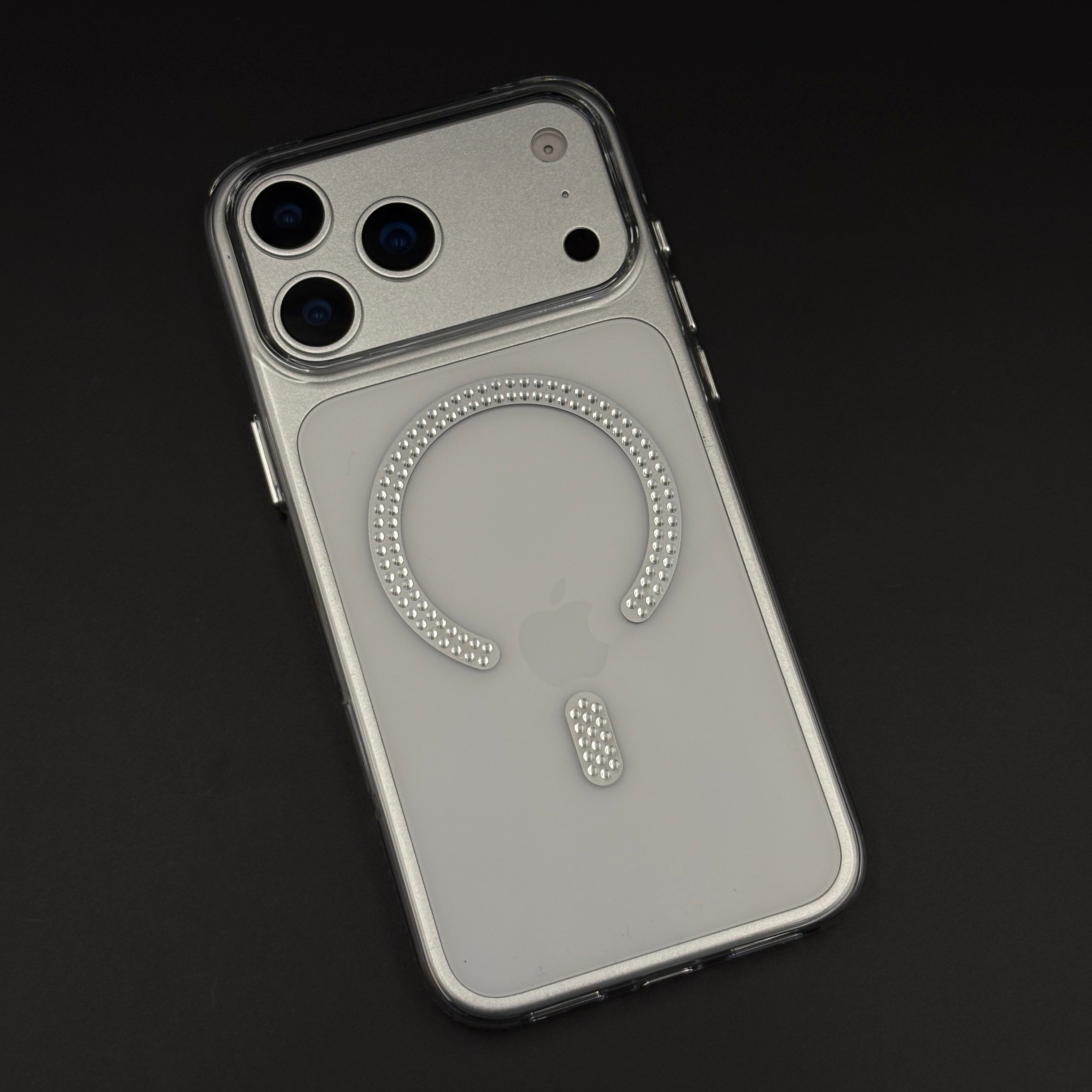 Diamond Rhinestone MagSafe Clear Case for iPhone 17 Series | Anti-Yellow Protection