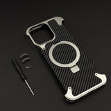 UltraLux Carbon Fibre & Metal MagSafe Case for iPhone | Crafted for Style & Strength