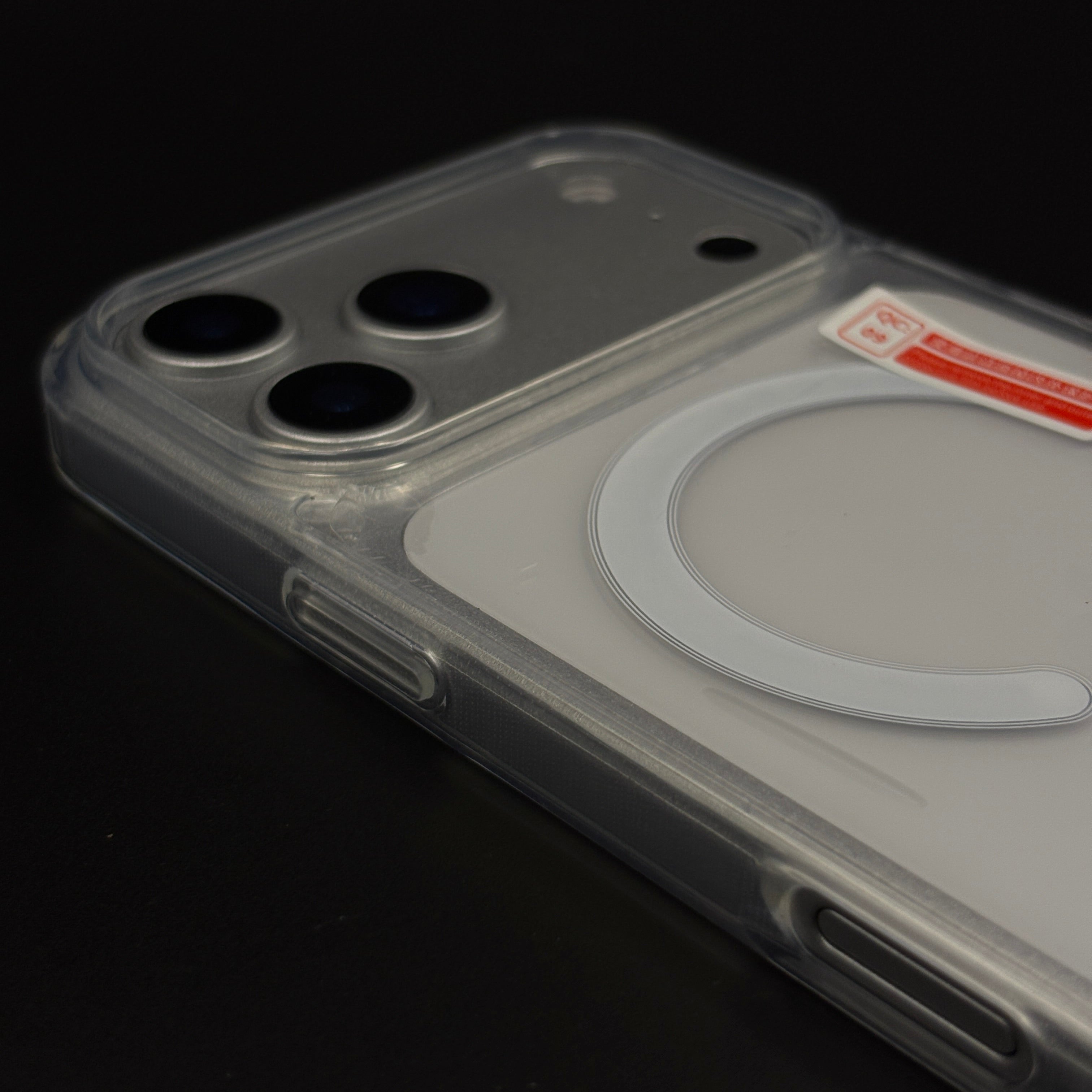 SPGN Anti-Yellow MagSafe Transparent Case for iPhone 17 Series | Crystal Clear Shockproof Cover