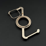 Z-Shape Aluminum Metal Rotating Stand Case for iPhone 16 Series | MagSafe Compatible | Industrial Luxe Design