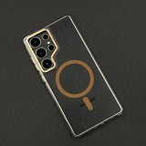 Clear Transparent Phone Case for Samsung Galaxy S25 Ultra | MagSafe Ready