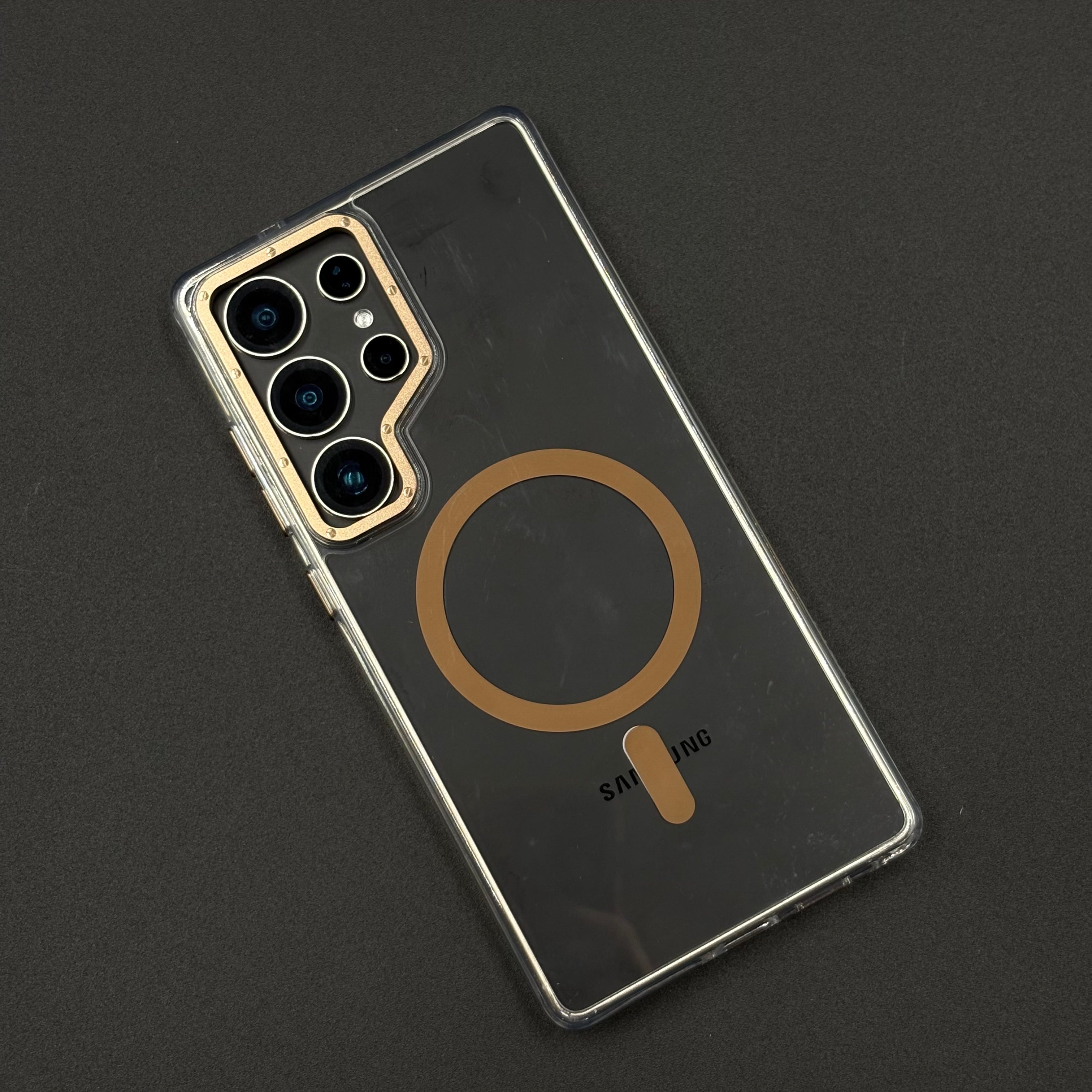 Clear Transparent Phone Case for Samsung Galaxy S25 Ultra | MagSafe Ready