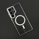Clear Transparent Phone Case for Samsung Galaxy S25 Ultra | MagSafe Ready