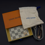 Luxury Fashion Brand Monogram Empreinte Victorine Wallet Card Holder Strap with Box
