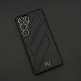 Merc Edition Phone Case for Samsung Galaxy S25 Ultra | Car-Inspired Design | PU Leather | Embossed Logo