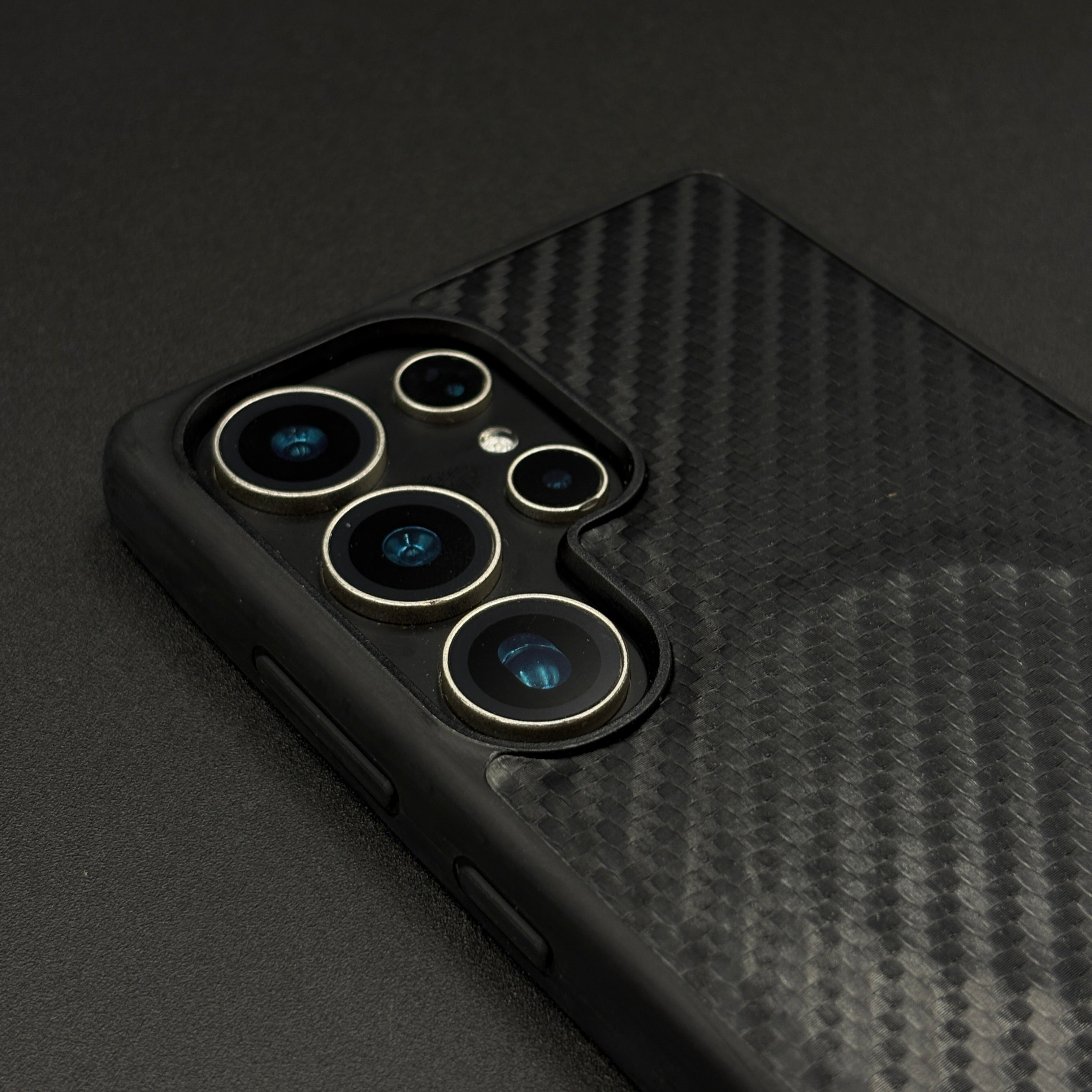Performance M Series Phone Case for Samsung Galaxy S25 Ultra | Carbon Fiber | MagSafe Compatible | Embossed Logo