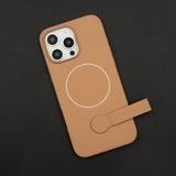 Liquid Silicone Wristband Case for iPhone | Silk Feel Touch Grip | Built-In Strap | MagSafe Compatible