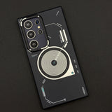 CyberTech MagSafe Case for Samsung Galaxy S24 Ultra | Matte Translucent Soft-Touch | Cooling Design