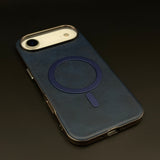 Luxury Leather MagSafe Case for iPhone 17 Air | Camera Lens Protection Back Cover
