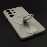 Bottle Opener Metal Stand MagSafe Matte Case for Samsung Galaxy S26 Ultra