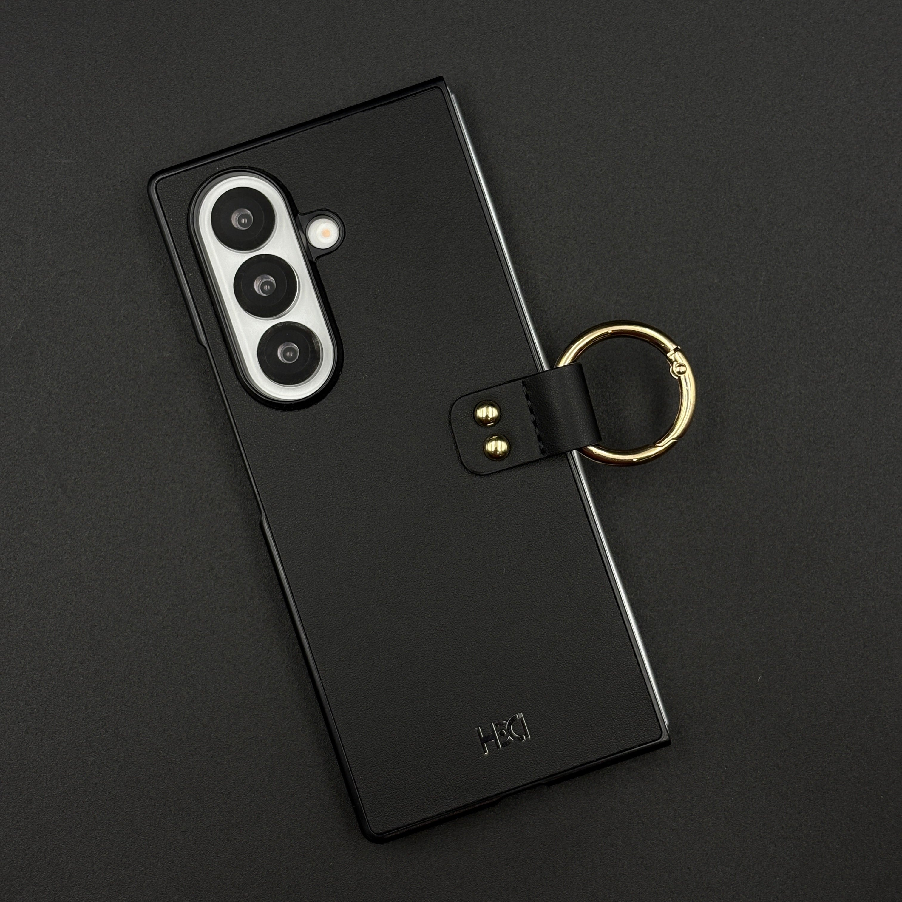 PU Leather Case For Samsung Galaxy Z Fold 6 | Elegant Ring Holder | Slim Protection