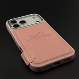 HMS Paris Embossed Leather Case for iPhone 17 Series
