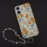 Blossom Bloom Mosaic with Sling Mobile Case Cover for iPhone 17