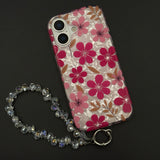 Blossom Bloom Mosaic with Sling Mobile Case Cover for iPhone 17