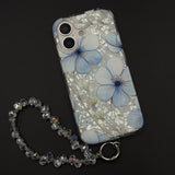 Blossom Bloom Mosaic with Sling Mobile Case Cover for iPhone 17