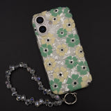 Blossom Bloom Mosaic with Sling Mobile Case Cover for iPhone 17