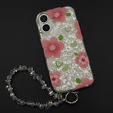 Blossom Bloom Mosaic with Sling Mobile Case Cover for iPhone 17