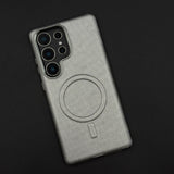 Textile Fabric MagSafe Case for Samsung Galaxy S25 Ultra | Stylish & Premium Feel