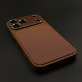 Tech Texture Hidden MagSafe Case with Metal Camera Protection for iPhone 17 Series