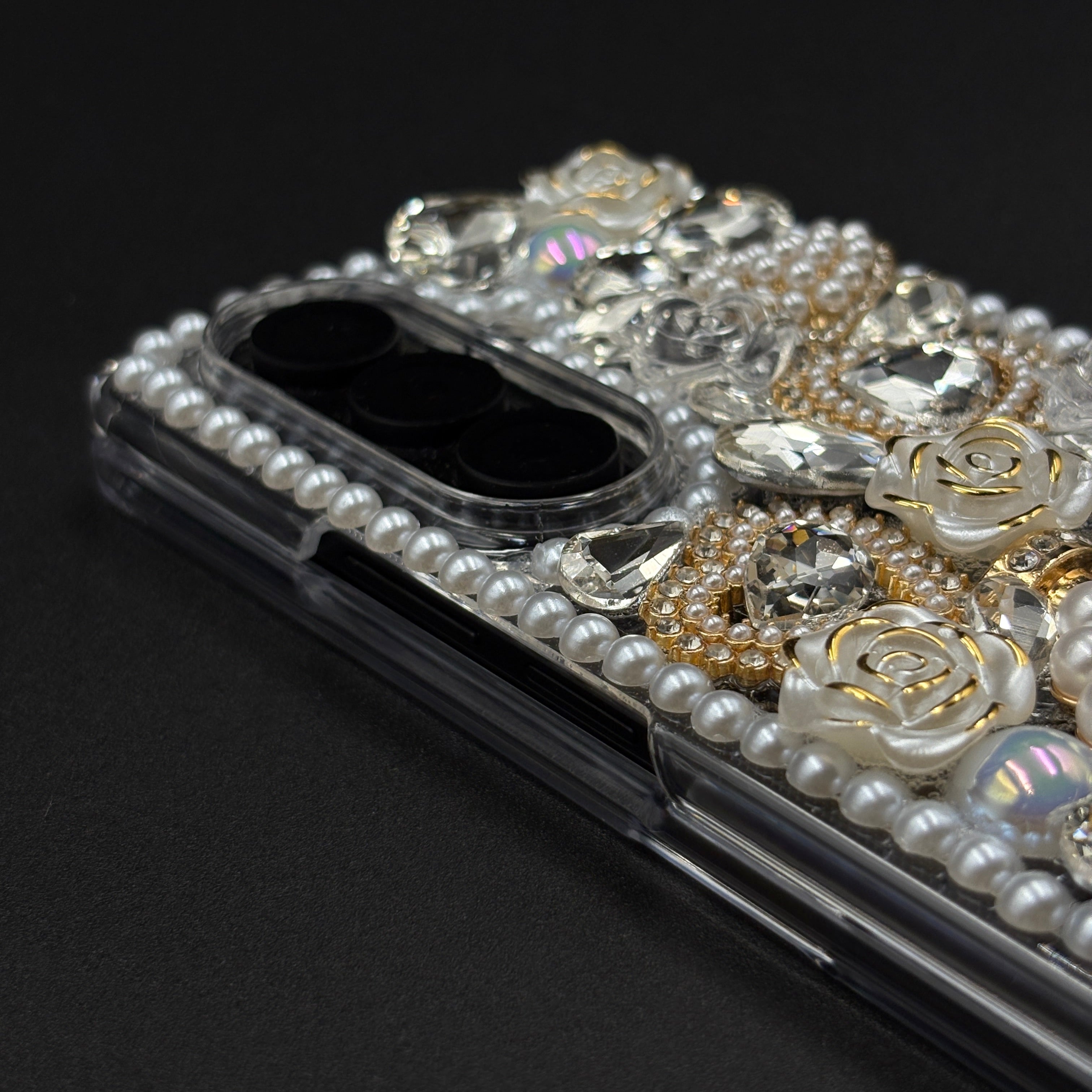 Samsung Galaxy Z Fold 7 Queen Perfume Bottle Rhinestone Diamond Case