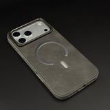 Leather MagSafe Mobile Case Cover for iPhone 17 Series | Slim Protective Back