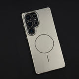 Matte Case Hidden Kickstand for Samsung Galaxy S25 Ultra | MagSafe Compatible | Sleek Slim Fit