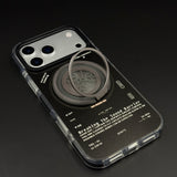 Metal Rotating Stand MagSafe Case for iPhone 17 Series | Futuristic Tech Gear Ring Kickstand