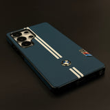 Motorsport Inspired M Performance Stripe Leather Case for Samsung Galaxy S25 Ultra